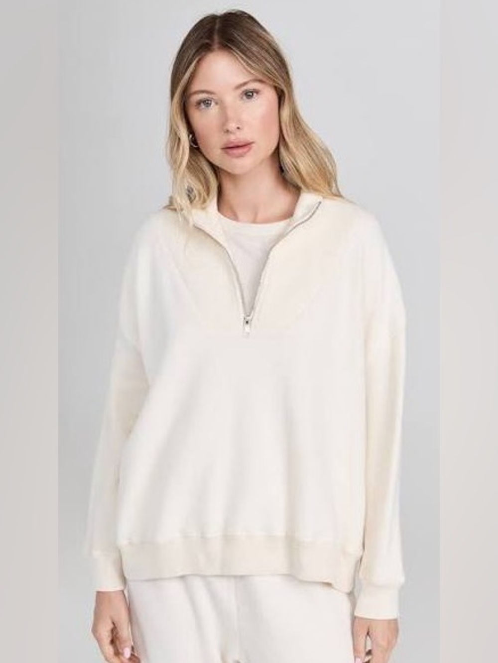 THE GREAT. Slouch trail sweatshirt